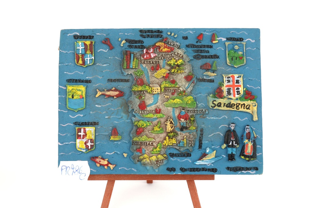 VEDUTA RESINA SU TRESP.5x7 SARDEGNA 