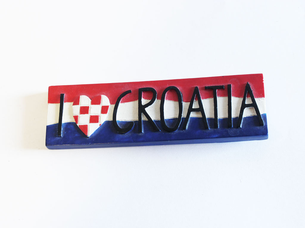 MAGNETE "I LOVE CROATIA" 