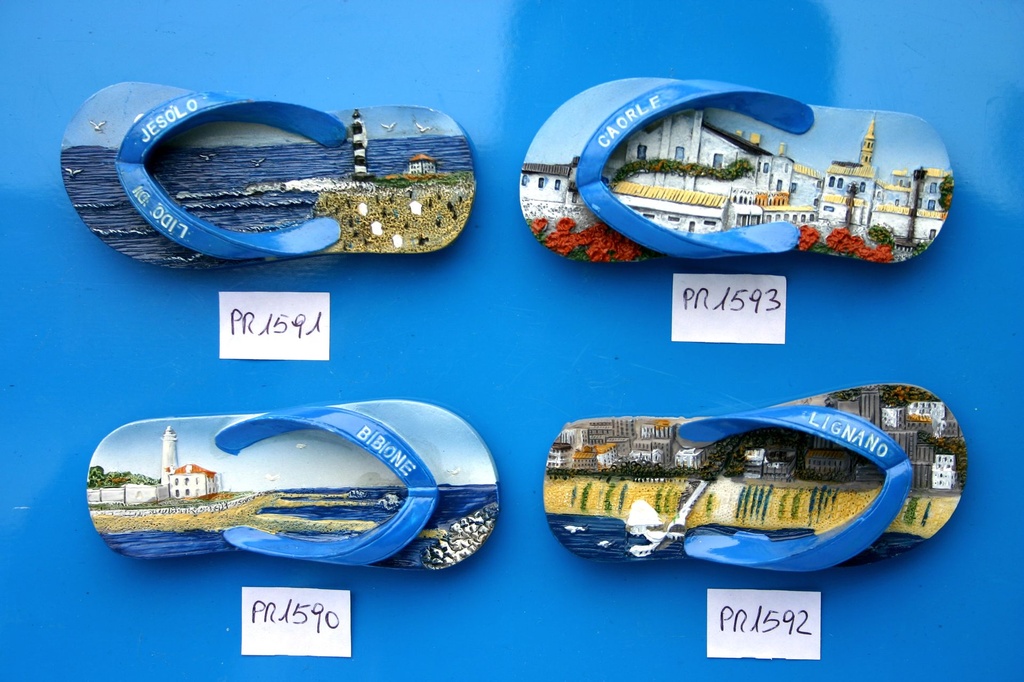 MAGNETE RESINA CIABATTINA LIGNANO 