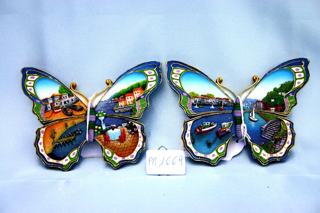 FARFALLA RESINA 4 MOD. ASS.TI 