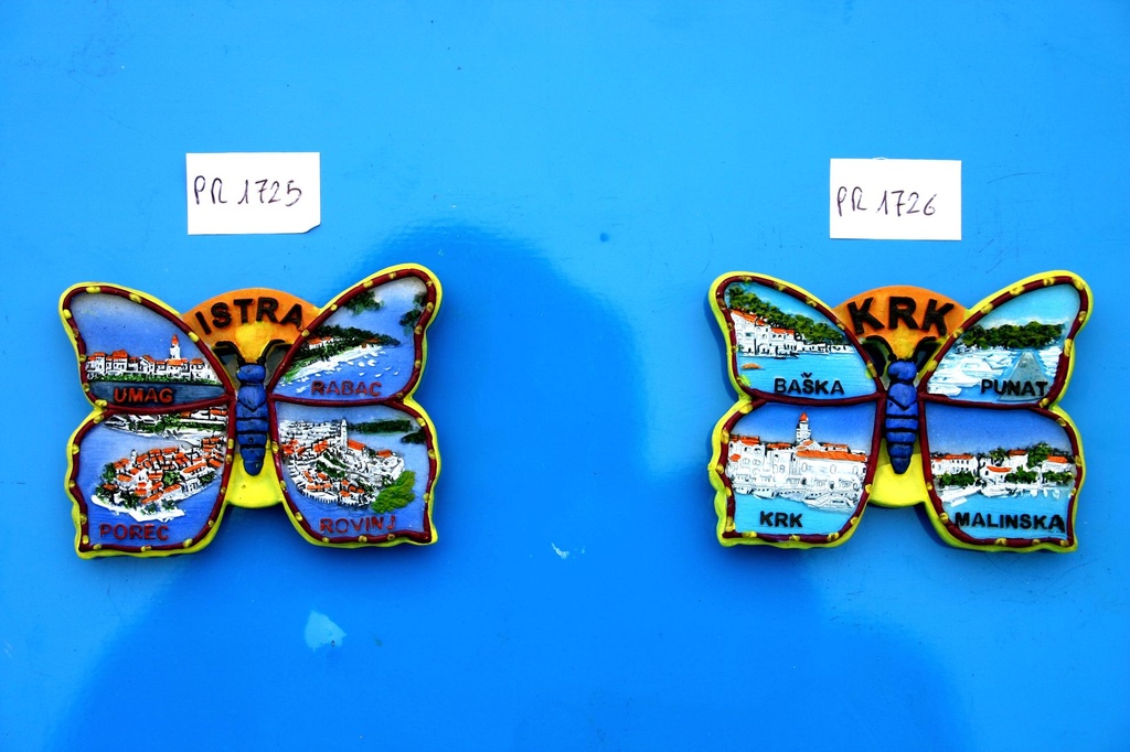 MAGNETE FARFALLA ISTRIA 