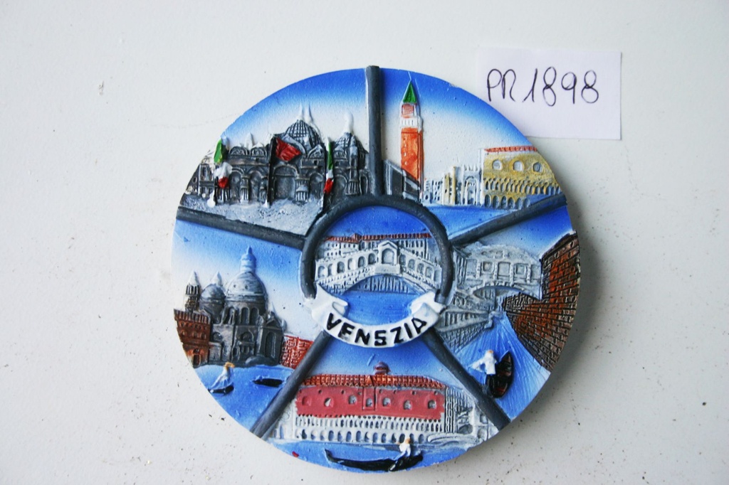 MAGNETE RESINA TONDO VENEZIA 