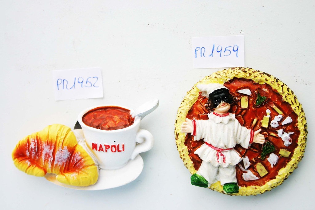 MAGNETE RESINA CAPPUCCINO E CORNETTO 