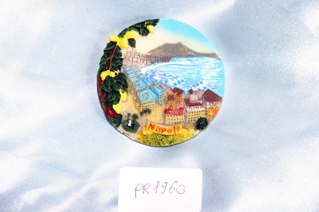 MAGNETE RESINA TONDO NAPOLI 