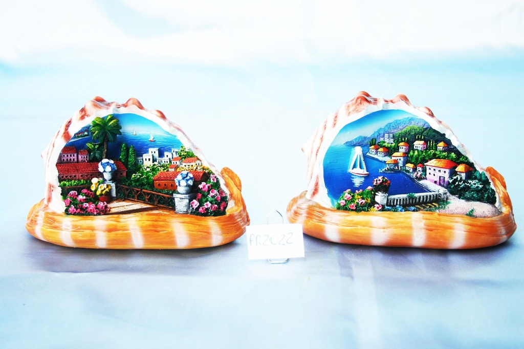 CASSIS RUFA RESINA C/VEDUTA 4 MOD.ASS 