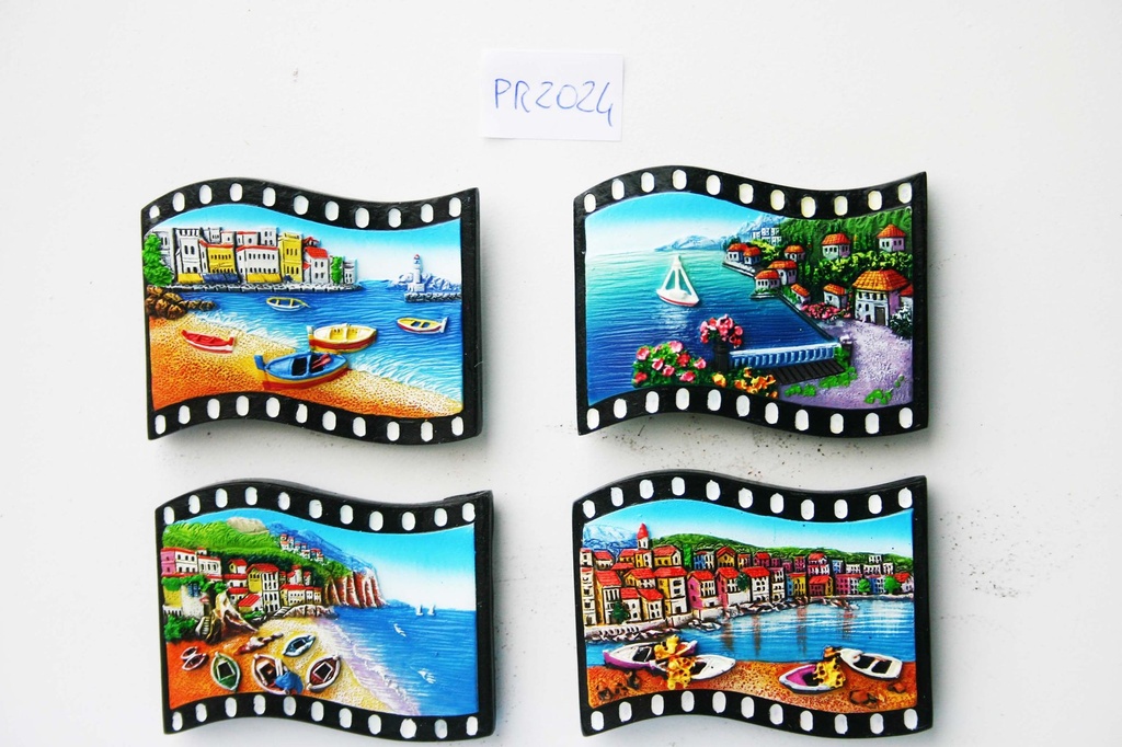 MAGNETE RESINA CINEMA C/VEDUTA 4 MOD.ASS 