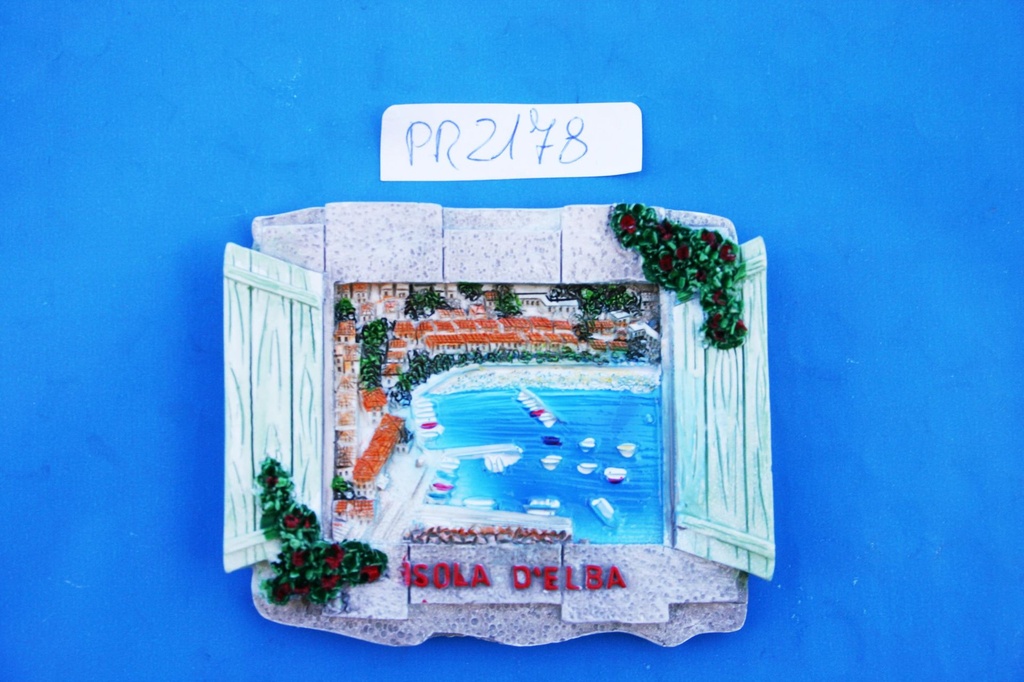 MAGNETE RESINA FINESTRA ISOLA D'ELBA 