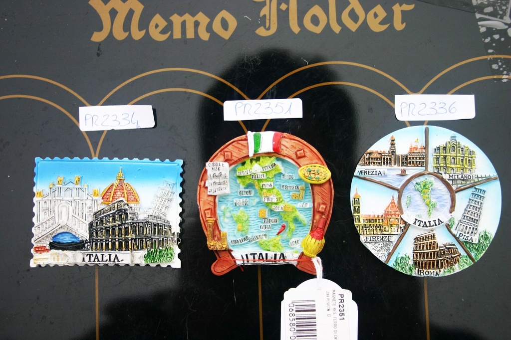 MAGNETE RESINA FRANCOBOLLO ITALIA 