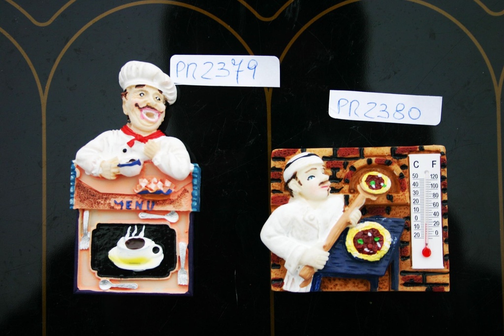 MAGNETE RESINA CUOCO PIZZA 
