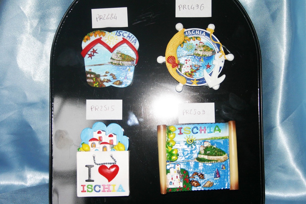 MAGNETE RESINA CIABATTINA DOPPIA ISCHIA 