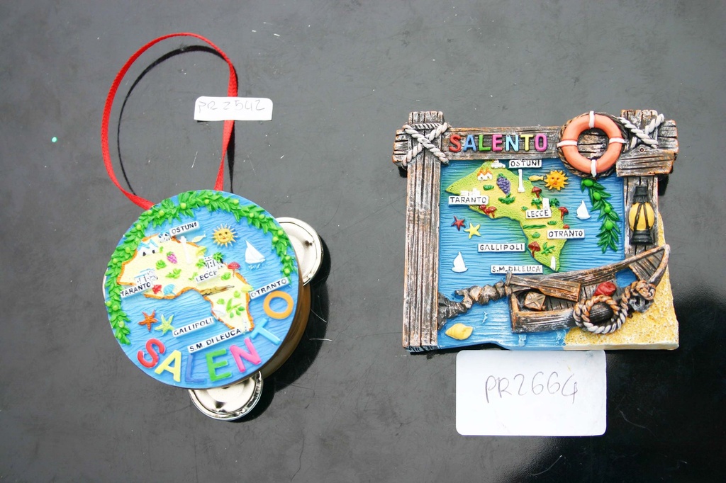 TAMBURELLO RESINA MAPPA SALENTO 