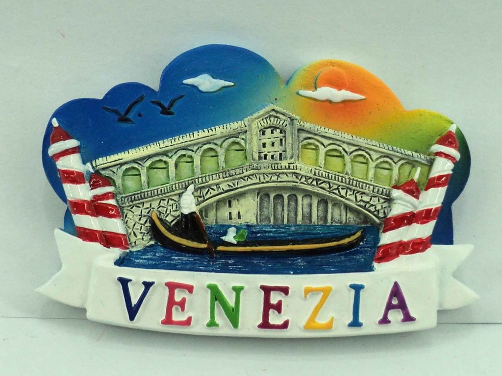 MAGNETE RESINA RIALTO VENEZIA 