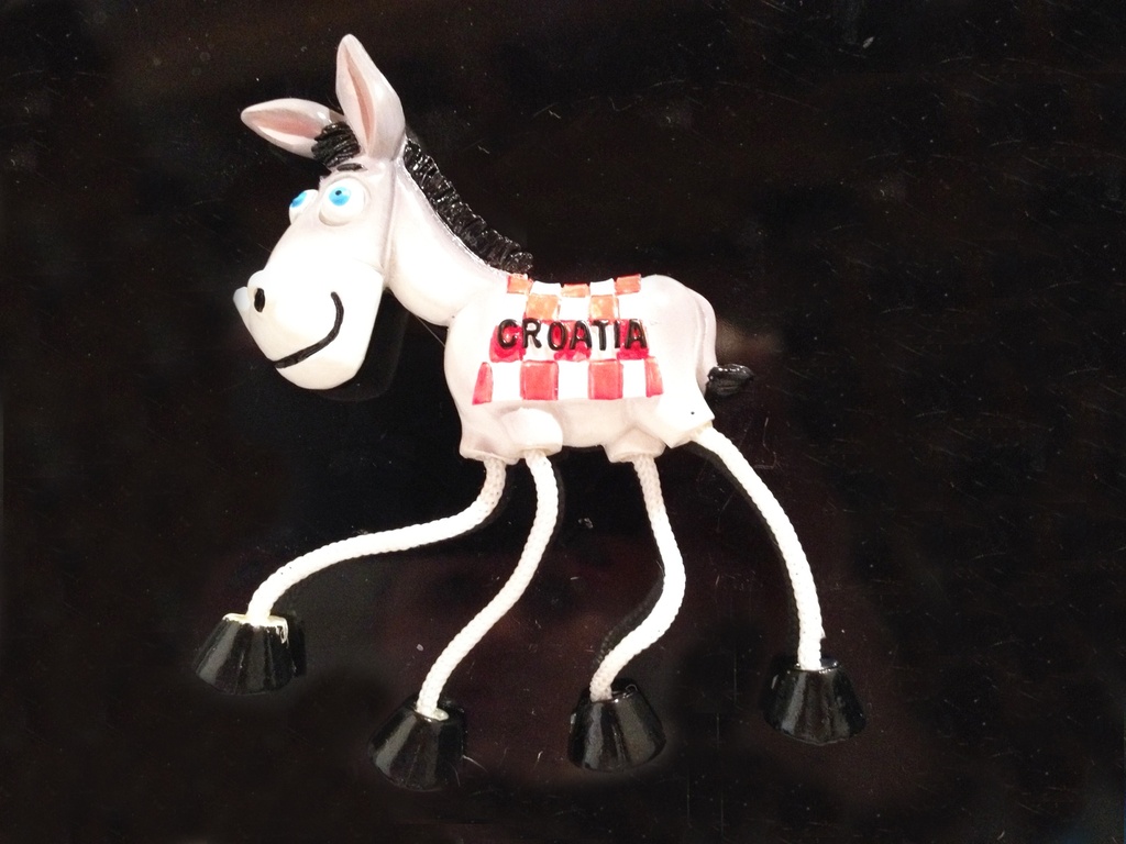 MAGNETE ASINO RES. CROATIA C/GAMBE 