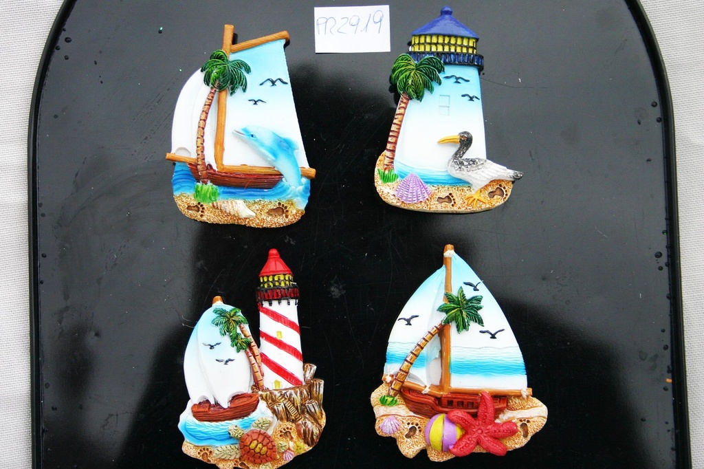 MAGNETE RESINA BARCA 3 MOD ASS 