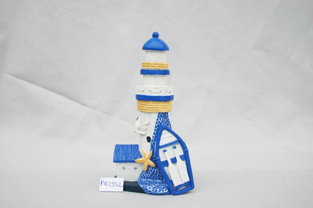 FARO RESINA C/CASA E BARCA 