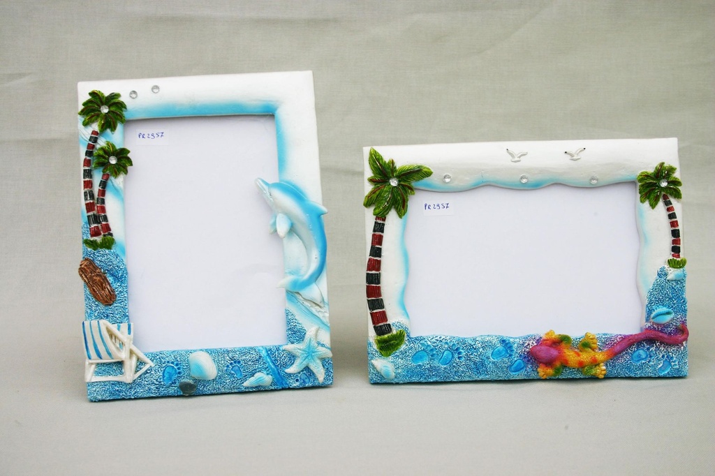 PORTAFOTO RESINA 8" 4 MOD ASS 