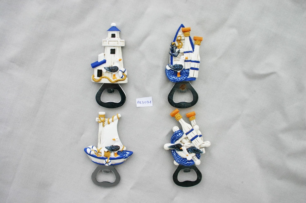 MAGNETE RESINA BIANCO/BLU SOGG MAR APRIBOT 4 MOD 