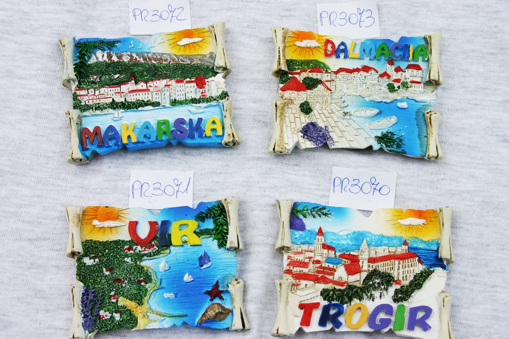 MAGNETE RESINA PERGAMENA MAKARSKA 