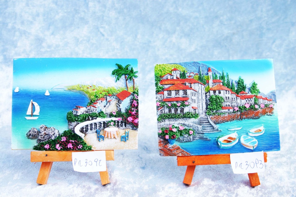 VEDUTA RESINA 7.5x10 CM 