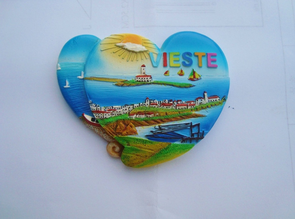 MAGNETE RESINA DOPPIOCUORE VIESTE 