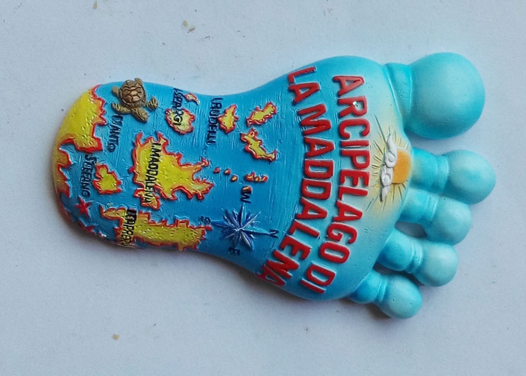 MAGNETE RESINA PIEDE LA MADDALENA 