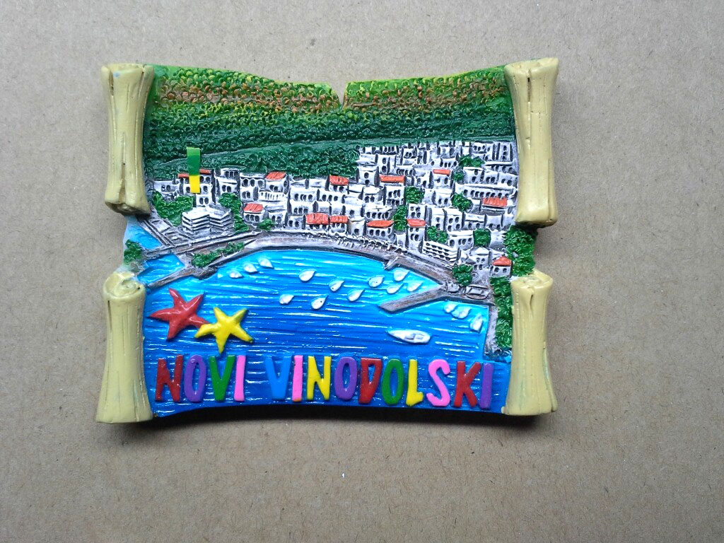 MAGNETE RESINA PERGAMENA NOVI VINODOLSKI 