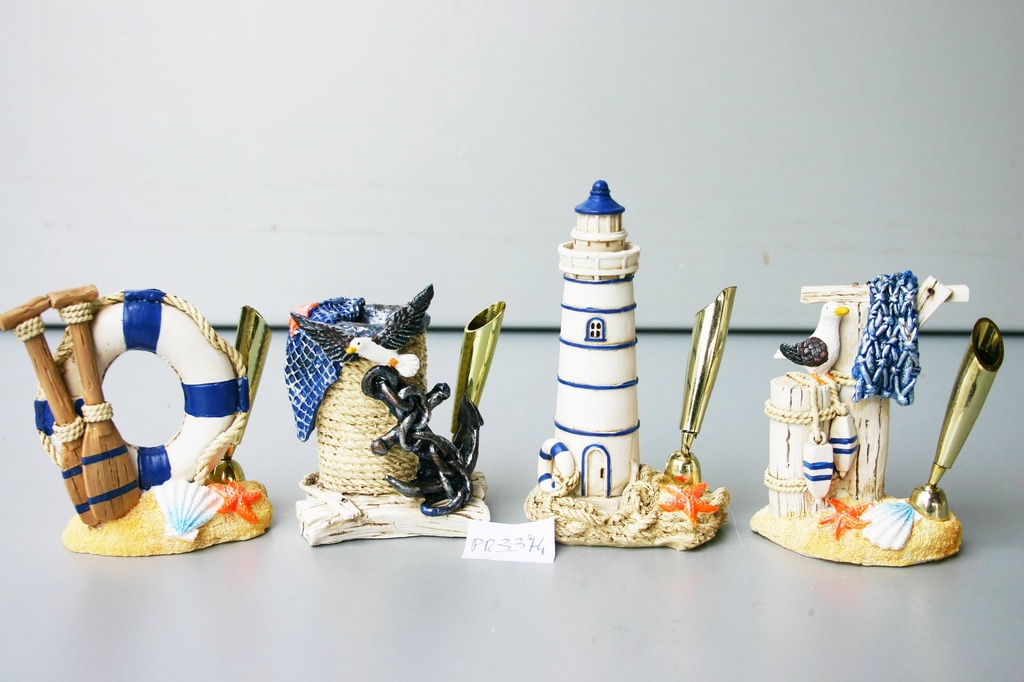 PORTAPENNE RESINA SOGG MARINARI 4 MOD ASS 