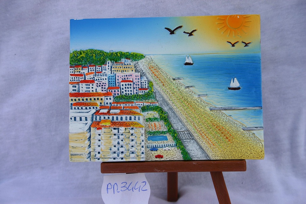 VEDUTA RES. RIV. ADRIATICA 9.5*6.8 CM 