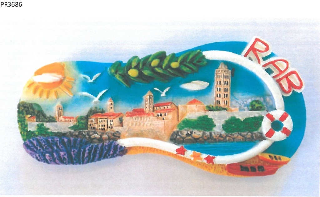 MAGNETI RESINA CIABATTA RAB 