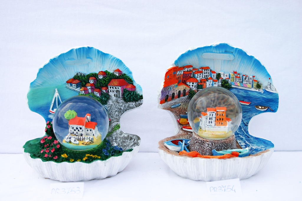 CAPPASANTA RESINA C/VEDUTA E BOLLA NEVE 