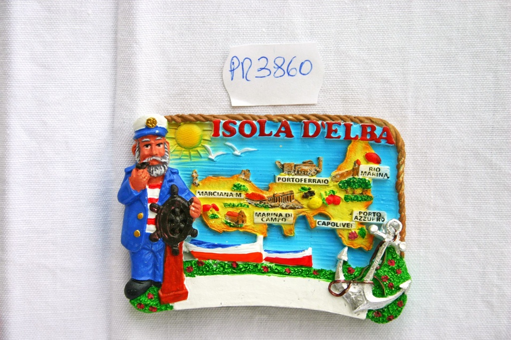 MAGNETE RESINA MARINAIO ISOLA D'ELBA 