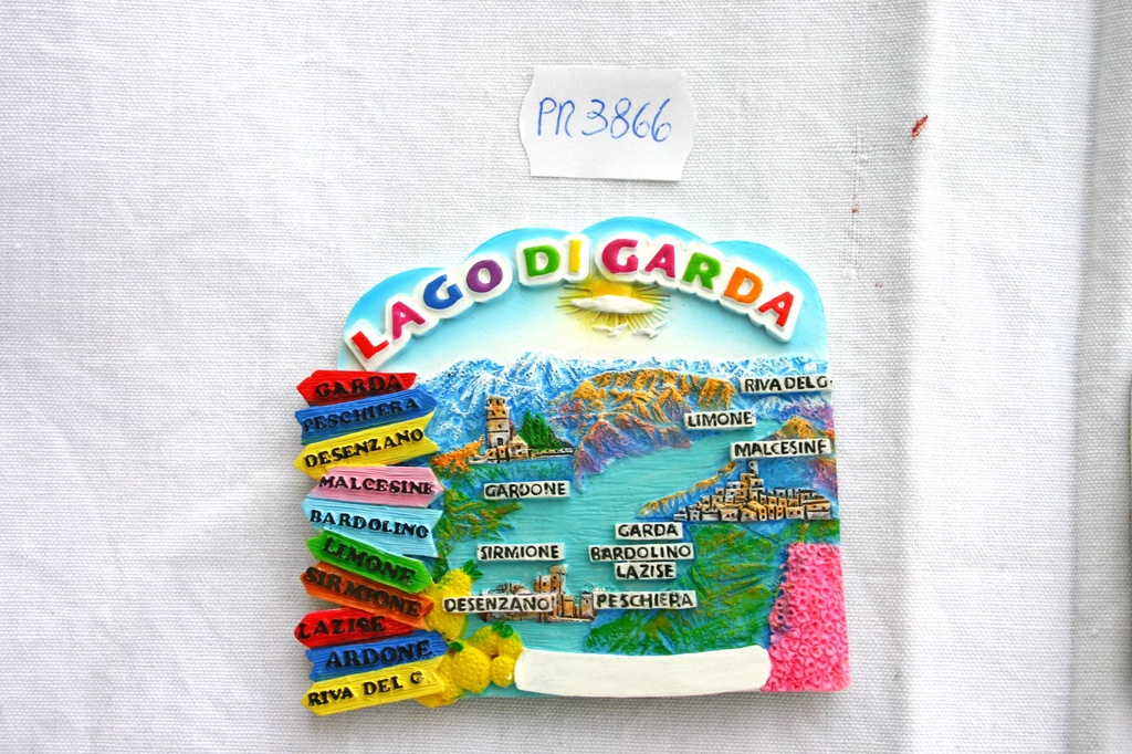 MAGNETE RESINA SEGNALI LAGO DI GARDA 