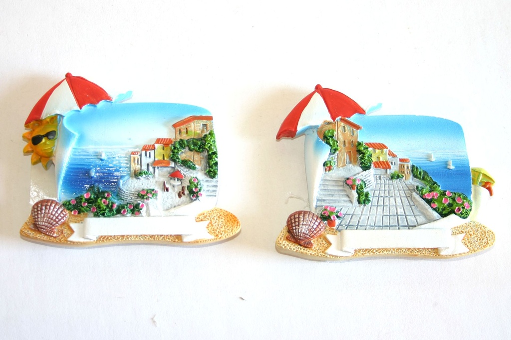 MAGNETE RESINA OMBRELLONE C/VEDUTA 2 MOD 