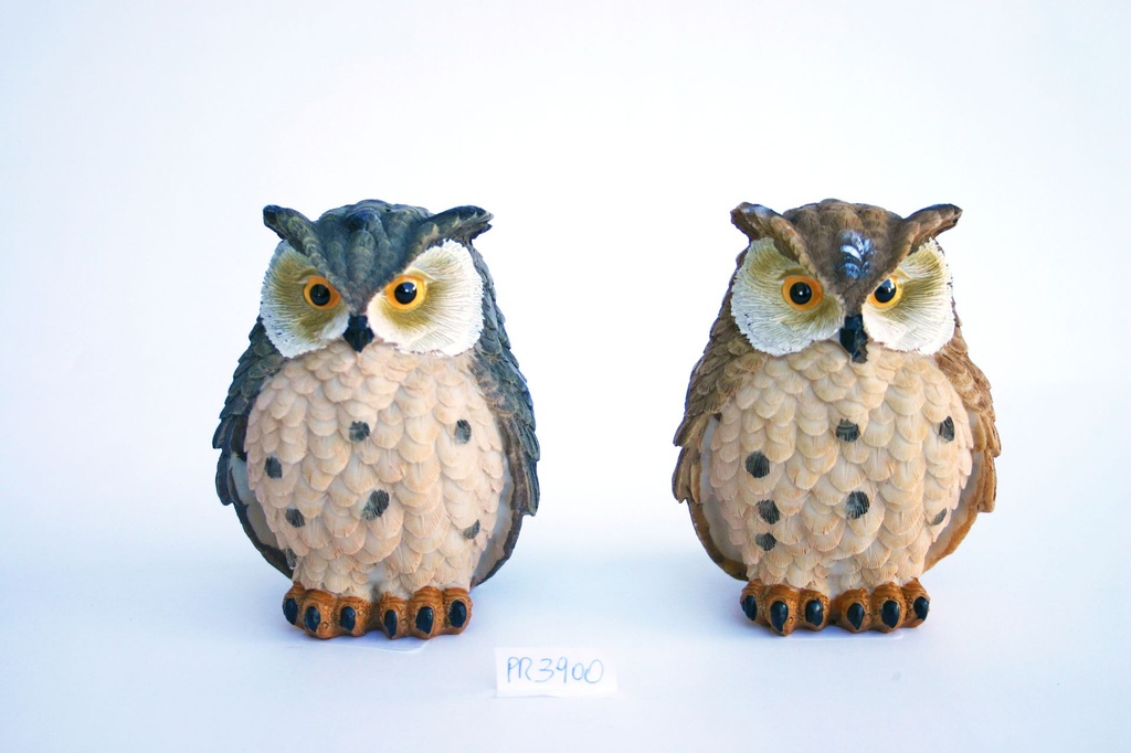 GUFO RESINA 10 CM 2 MOD ASS 