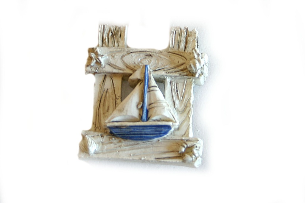 MAGNETI RESINA STECCATO ANCORA-SALV-BARCA-CONCH 4 MOD ASS