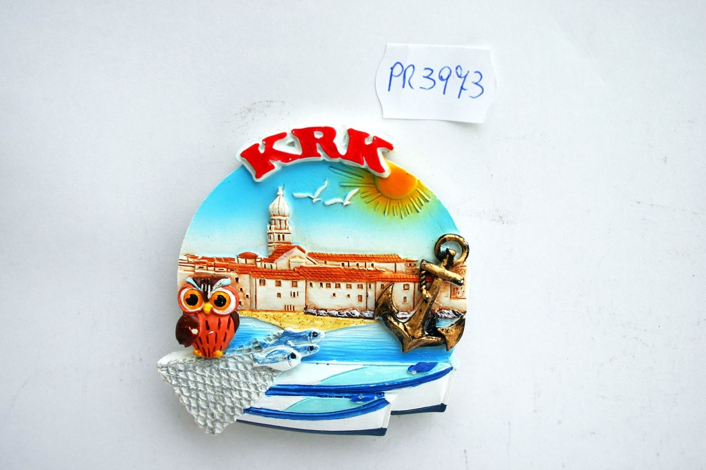 MAGNETE RESINA BARCA KRK 