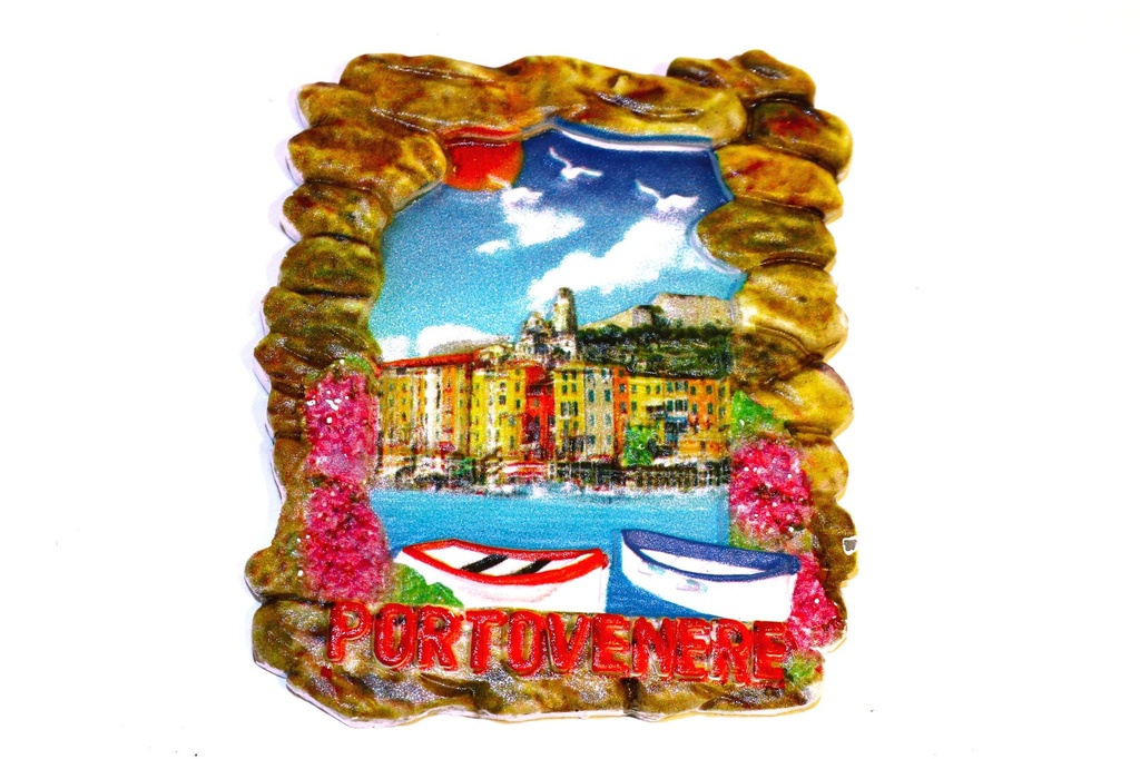 MAGNETE RESINA PORTOVENERE ROCCE C/VEDUTA 
