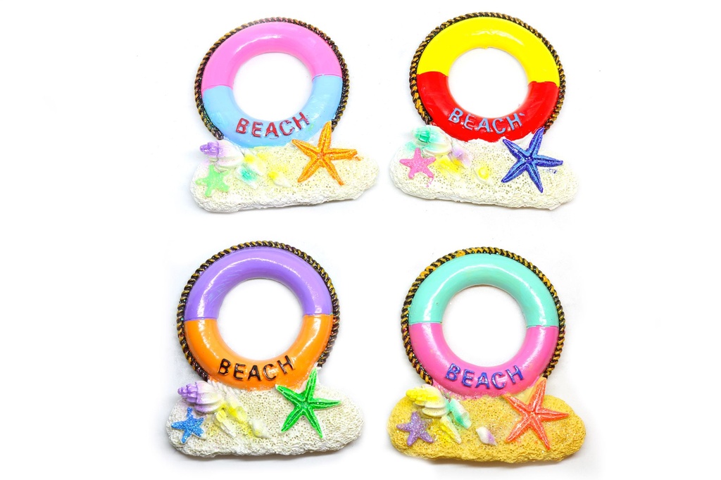 MAGNETE RESINA SALVAGENTE BEACH 4 COL ASS 