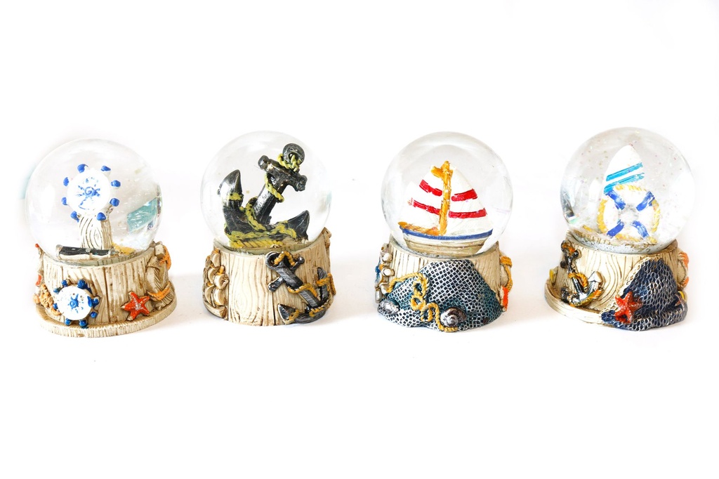 BOLLA NEVE RESINA SOGG MARINI ASS 