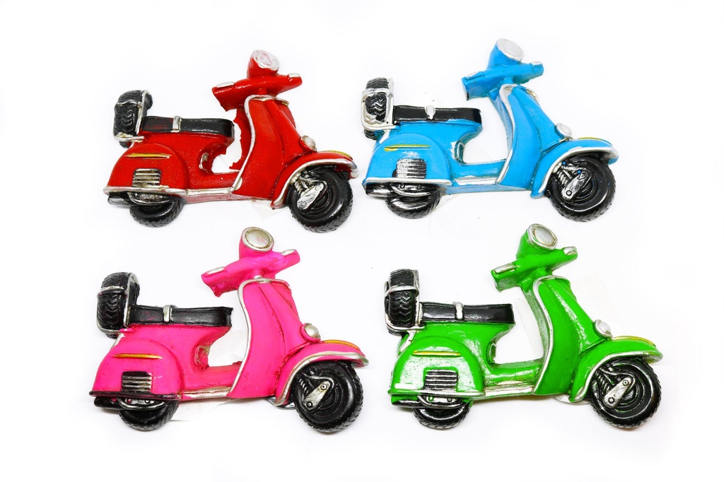 MAGNETE RESINA MOTO COLORI ASS 