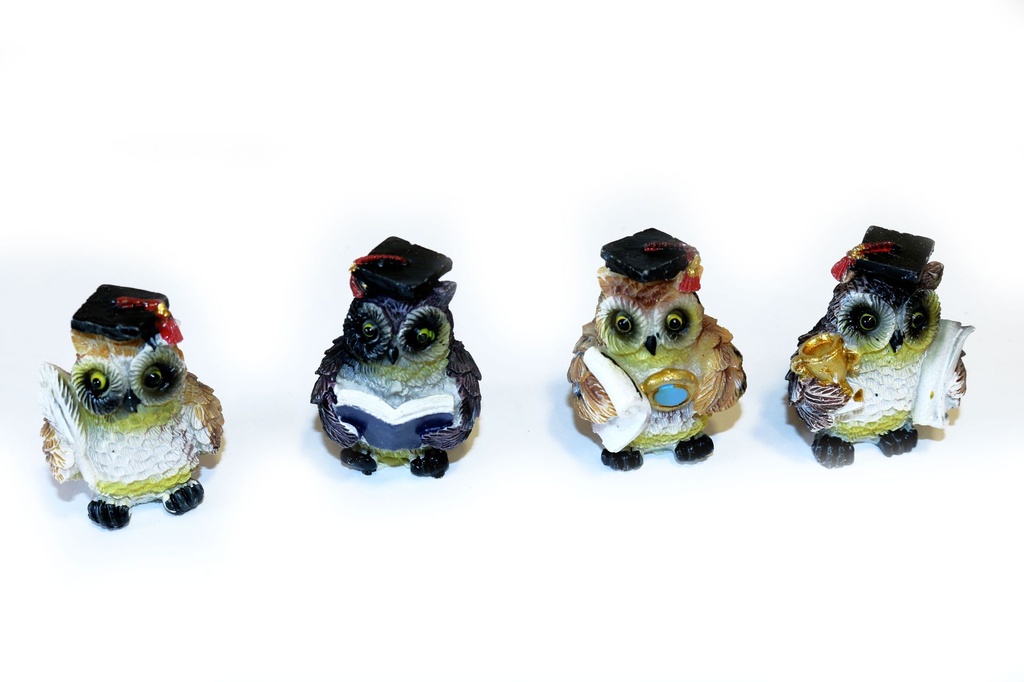 GUFO RESINA 4.7 CM MOD ASS 