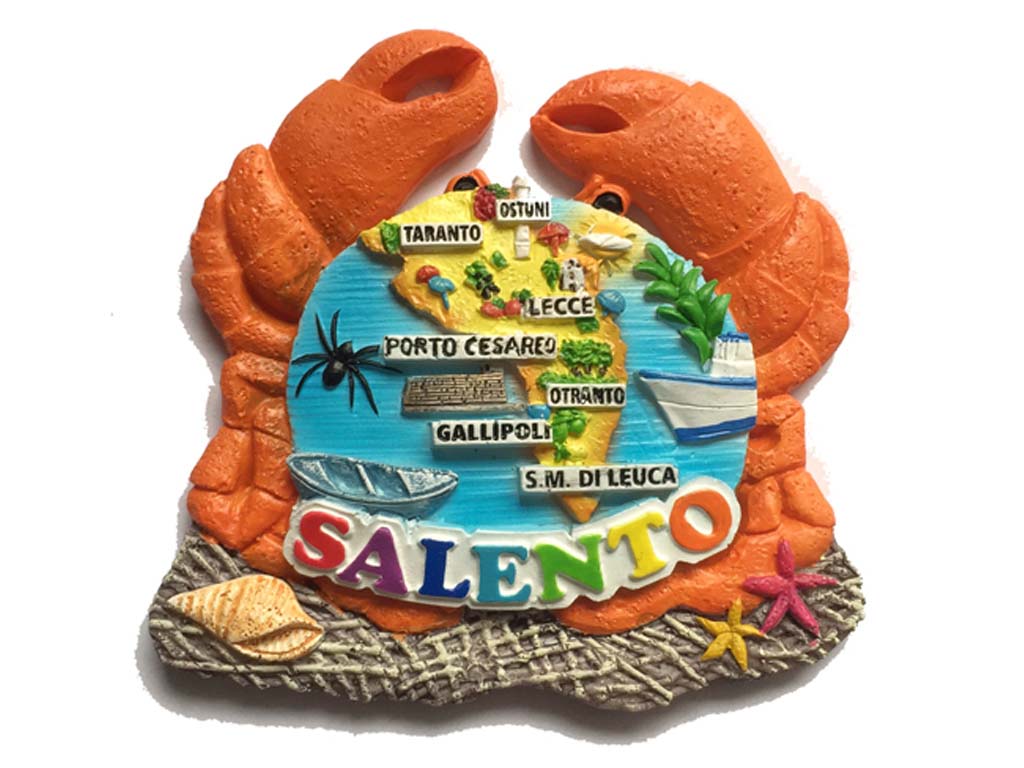 MAGNETE GRANCHIO SALENTO MAPPA 
