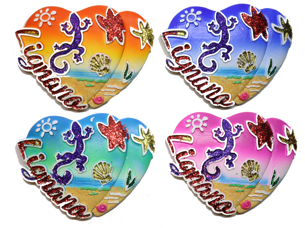 MAGNETE DOPPIOCUORE LIGNANO 4 COL ASS 