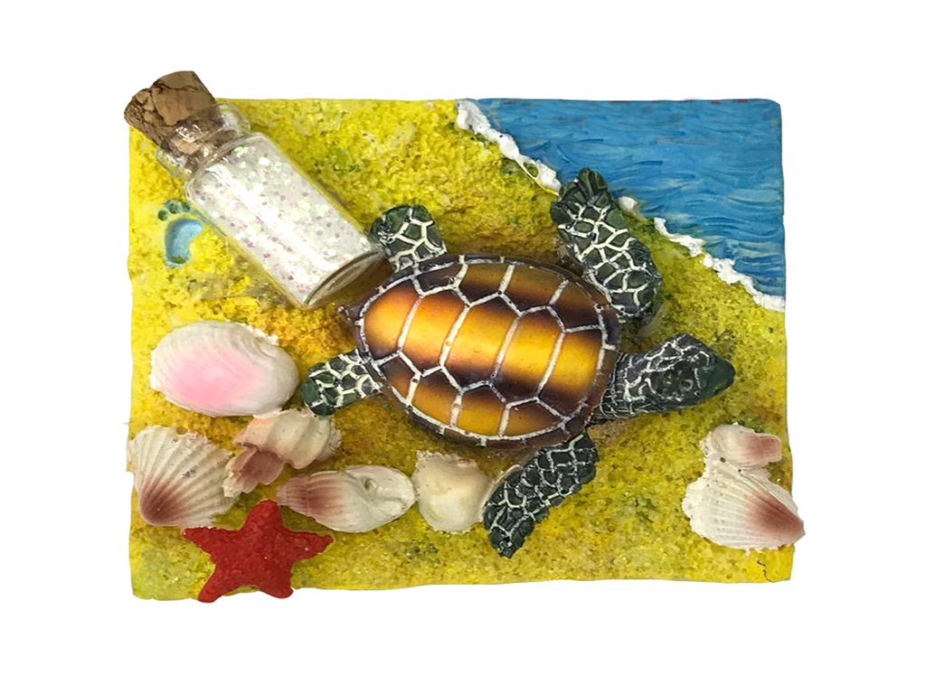 MAGNETE RES C/BOTT TARTA SABBIA 