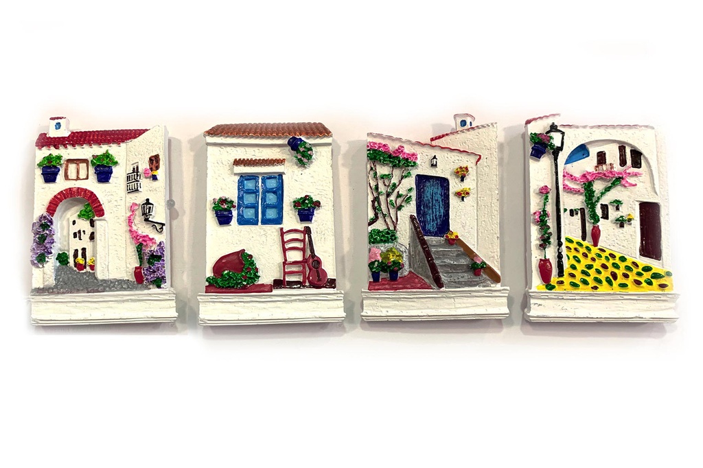 MAGNETE RESINA CASETTE BIANCHE 