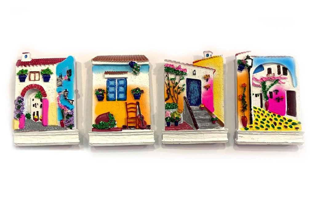 MAGNETE RESINA CASETTE COLORATE 