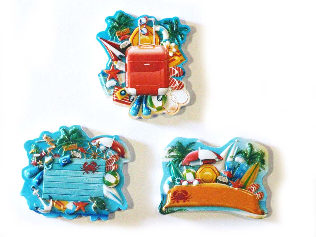 MAGNETE RESINA VEDUTA 3 ASS 