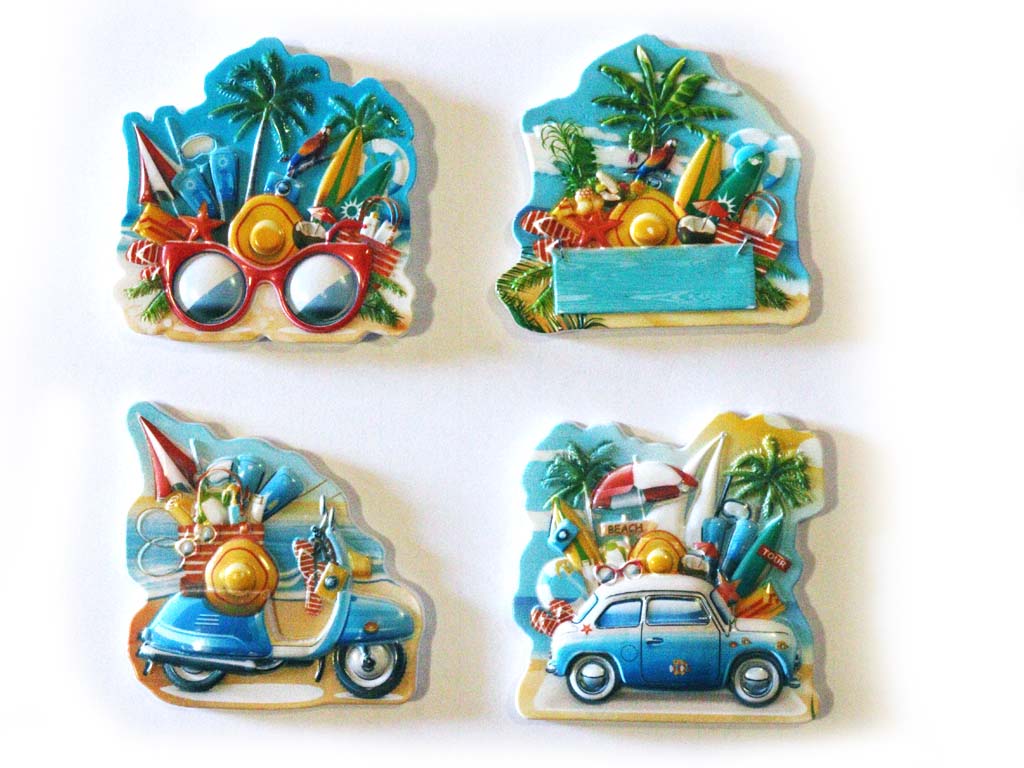 MAGNETE RESINA VEDUTA 3 ASS 