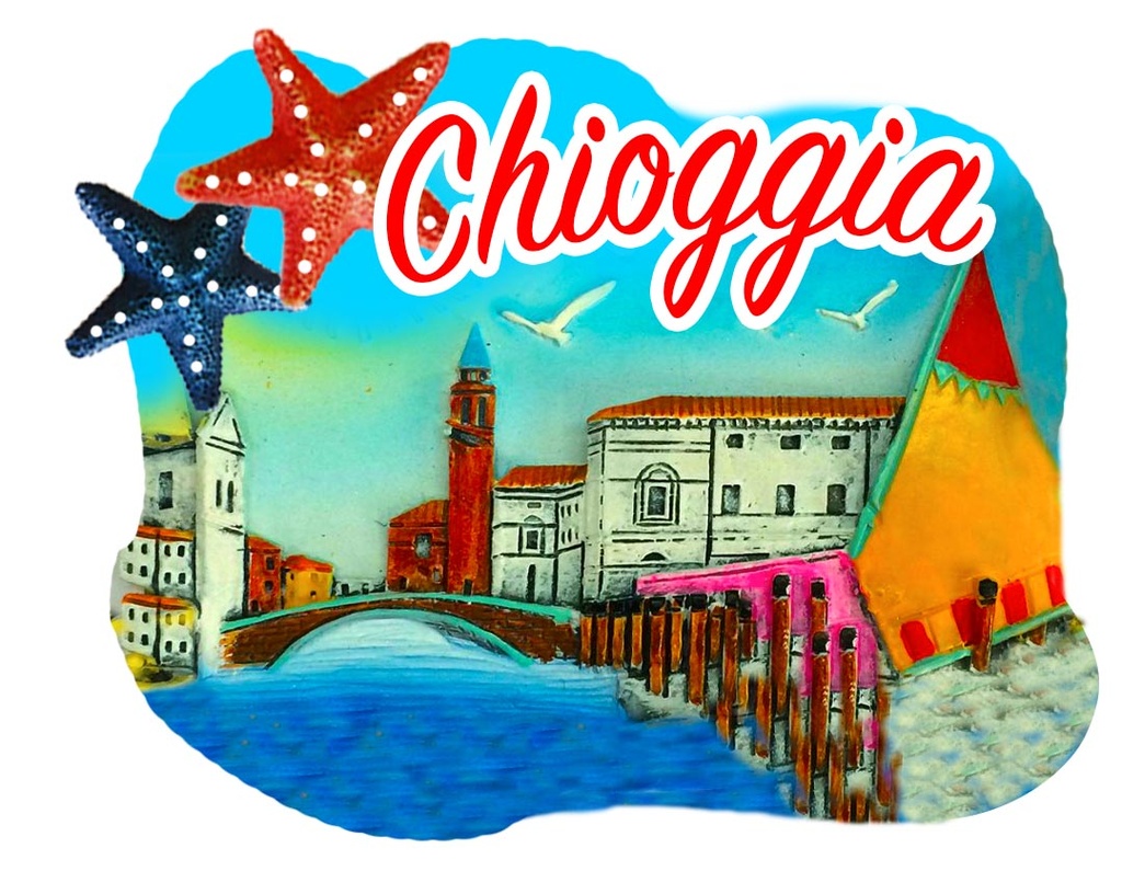 MAGNETE 2 STELLE CHIOGGIA 