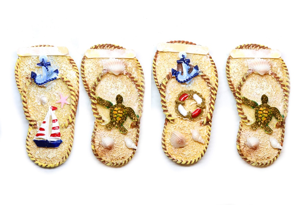 MAGNETE CIABATTINA SABBIA SOGG VARI 